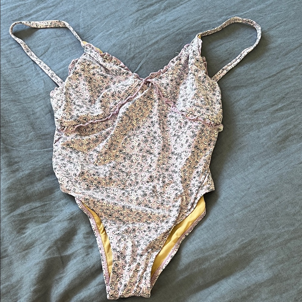 Floral Women's One Piece Swimsuit